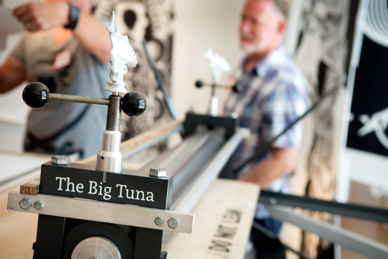 <p>The Big Tuna mobile printing press. Photo courtesy BIG INK</p>